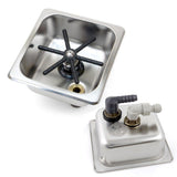 Espresso Parts Pitcher Rinser - 6" x 6" x 2"