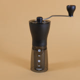 Hario Mini Coffee Mill Plus - Transparent Black