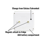 Fridge Temp - Fridge/Freezer Thermometer