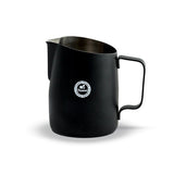 Tapered Milk Jug 450ml, Matte Black - Tiamo