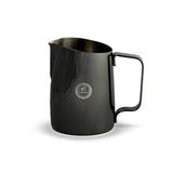 Tapered Milk Jug, 450ml, Metallic Black - Tiamo