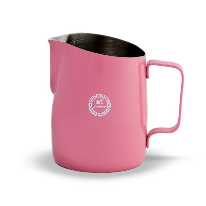 Tapered Milk Jug, 650ml, Pink - Tiamo