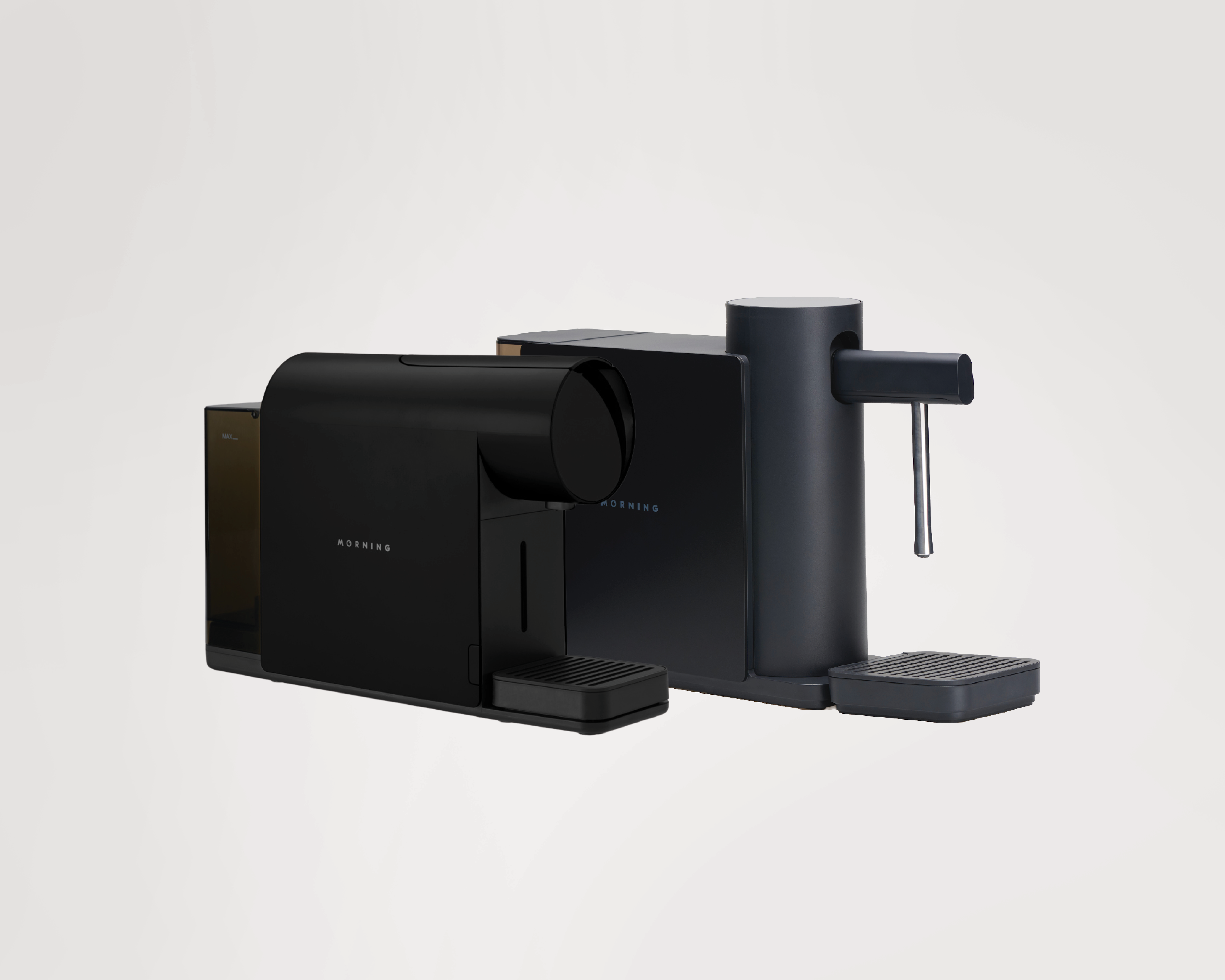 Morning Mini + Dream Milk Steamer Bundle - Black